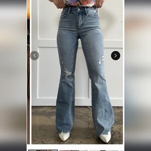 Viral Cindy High Rise Tummy Control Destroy Flare